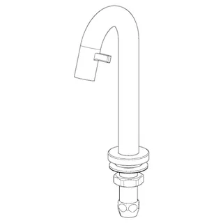 EHM Waschtisch-Batt. HANSANOVA 5093 Ausld. 94 mm DN15 Matt-Schwarz – Bild 4