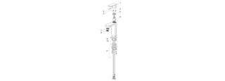 EHM Waschtisch-Batt. HANSASTELA 5719 Ausld. 174mm chr – Bild 5