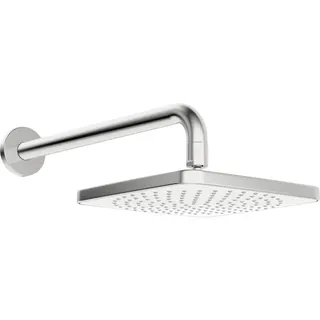Kopfbrause HANSABASICJET Style 4436 1-strahlig 200x200 mm Ausld. 348 mm chr
