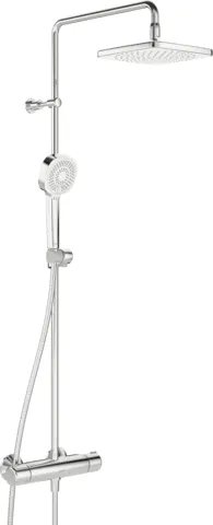 Regenbrause-Duscharm HANSAMICRA Style 4435 3-strahlig Ausld. 445-470 mm chr