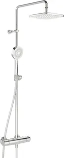 Regenbrause-Duscharm HANSAMICRA Style 4435 3-strahlig Ausld. 445-470 mm chr