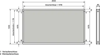 Vaillant auroTHERM plus VFK 155/2 H Solar-Flachkollektor – Bild 2