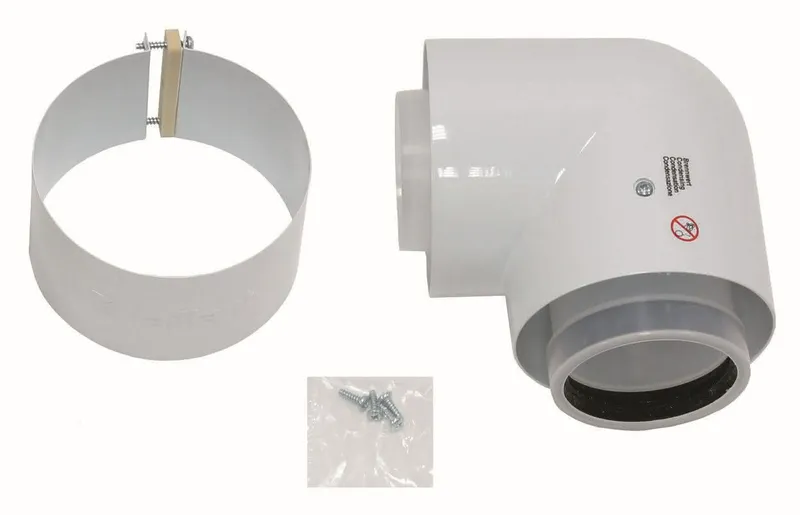 Vaillant Paket 1.51 Luft-/Abgasführung starr, Anschluss-Set D 80/125 PP (3 St.)