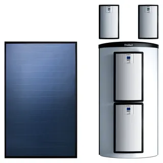 VA Solar Paket SHU 9.441/5 5 x VFK 155 V, VPS 1000/3
