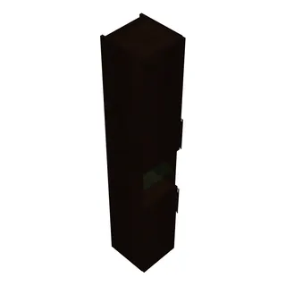 sanibel-Hochschrank 2.0 FLEX HS3032L links 300x1760mm Eiche Rost