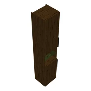 sanibel-Hochschrank 2.0 FLEX HS3532L links 350x1760mm Eiche Urban