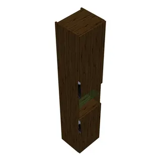 sanibel-Hochschrank 2.0 FLEX HS3532R rechts 350x1760mm Eiche Urban