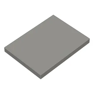 sanibel-Konsole 2.0 FLEX WPDZ060 HPL 606x450x50mm Weiß Glänzend