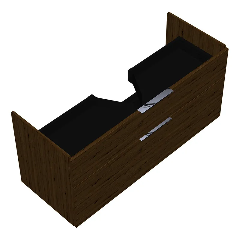 sanibel-Waschtisch-Unterbau 2.0 FLEX WVLS115 1150mm breit Schubl/Auszug Eiche Urban