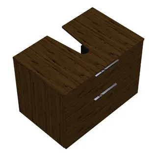 sanibel-Waschtisch-Unterbau UNI 2.0 FLEX WVMB080 800mm breit Schubl/Auszug Eiche Urban