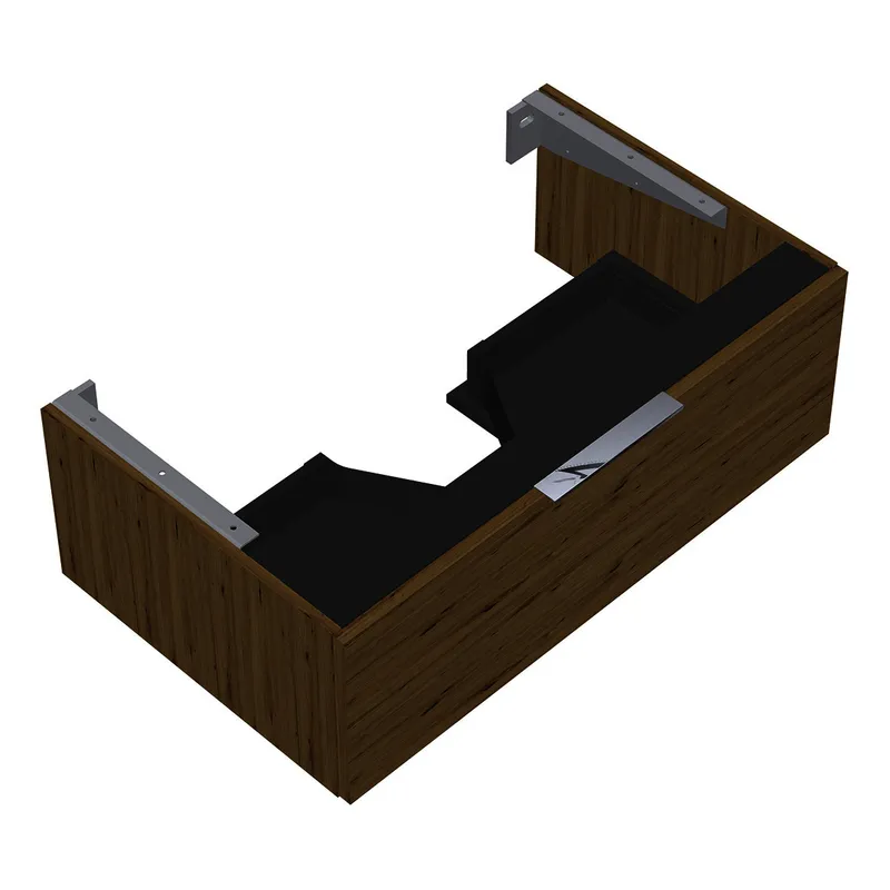 sanibel-Waschtisch-Unterschrank 2.0 FLEX WVXW090 zu Konsole 900x300x540mm Eiche Urban