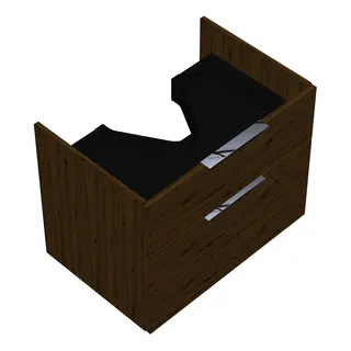 sanibel-Waschtisch-Unterbau 2.0 FLEX WVYO066 660mm breit Schubl/Auszug Eiche Urban