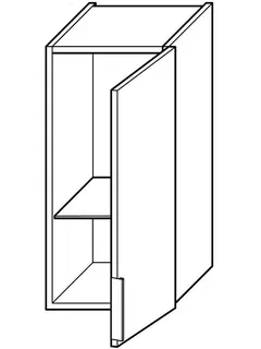 sanibel-Hängeschrank 2.0 FLEX H4547R rechts 450x640x320mm Eiche Rost – Bild 2