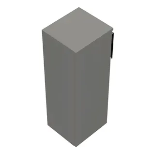 sanibel-Mittelschrank 2.0 FLEX UHZG035L links 350x980mm Weiß Glänzend