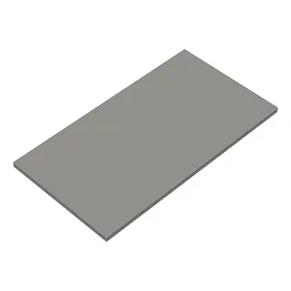 sanibel-Konsole 2.0 FLEX WPDG100 Melamin 1006x550x25mm Weiß Glänzend