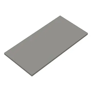 sanibel-Konsole 2.0 FLEX WPDY090 Melamin 906x450x25mm Weiß Glänzend