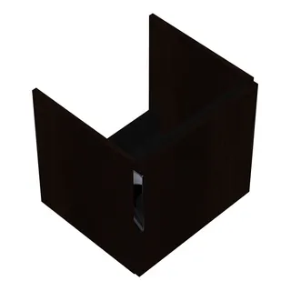 sanibel-Waschtisch-Unterbau 2.0 FLEX WURI050R 500mm breit Tür rechts Eiche Rost
