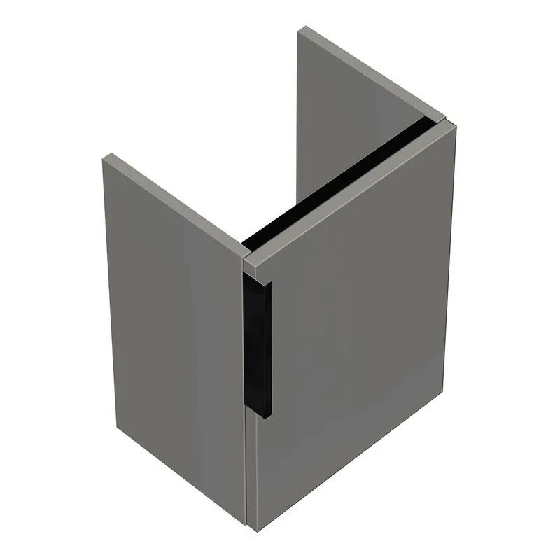 sanibel-Waschtisch-Unterbau 2.0 FLEX WUVE035R 350mm breit Tür rechts Weiß Glänzend