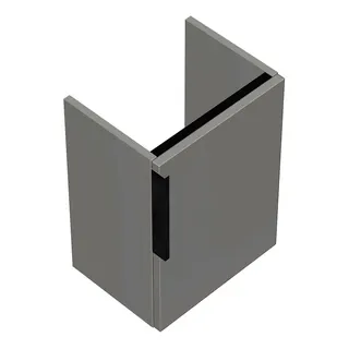 sanibel-Waschtisch-Unterbau 2.0 FLEX WUVE035R 350mm breit Tür rechts Weiß Glänzend