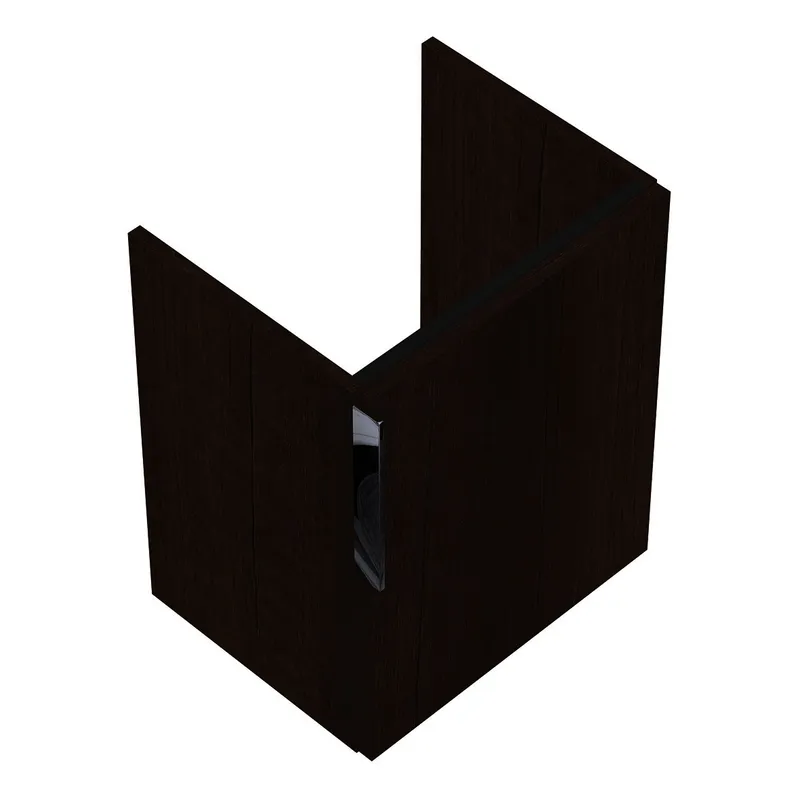 sanibel-Waschtisch-Unterbau 2.0 FLEX WVYR042R 420mm breit Tür rechts Eiche Rost
