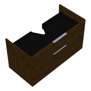 sanibel-Waschtisch-Unterbau 2.0 FLEX WWJK095 950mm breit Schubl/Auszug Eiche Urban