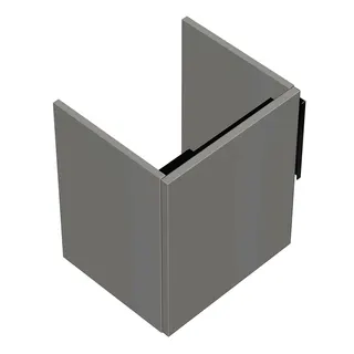 sanibel-Waschtisch-Unterbau 2.0 FLEX WWMH040L 400mm breit Tür links Weiß Glänzend