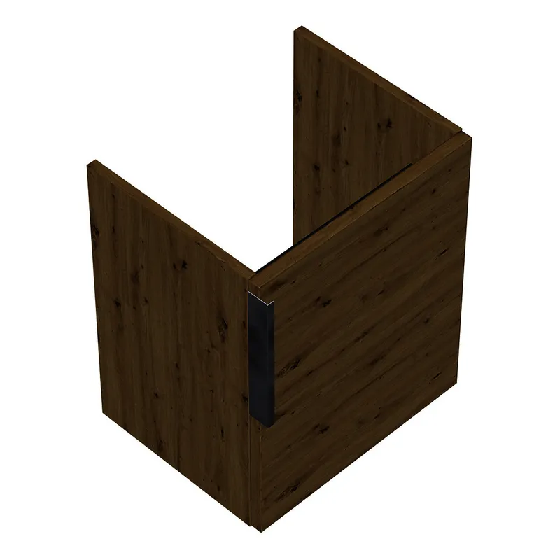 sanibel-Waschtisch-Unterbau 2.0 FLEX WWMP040R 400mm breit Tür rechts Eiche Urban