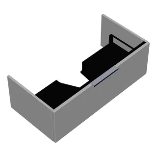 sanibel-Waschtisch-Unterschrank 2.0 FLEX WXBG090 zu Konsole 900x300x440mm Weiß Matt