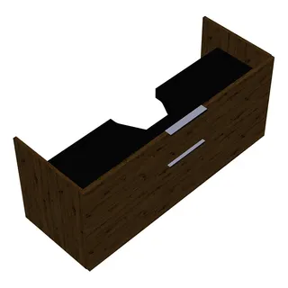 sanibel-Waschtisch-Unterschrank 2.0 FLEX WXBH120 zu Konsole 1200x520x440mm Eiche Urban