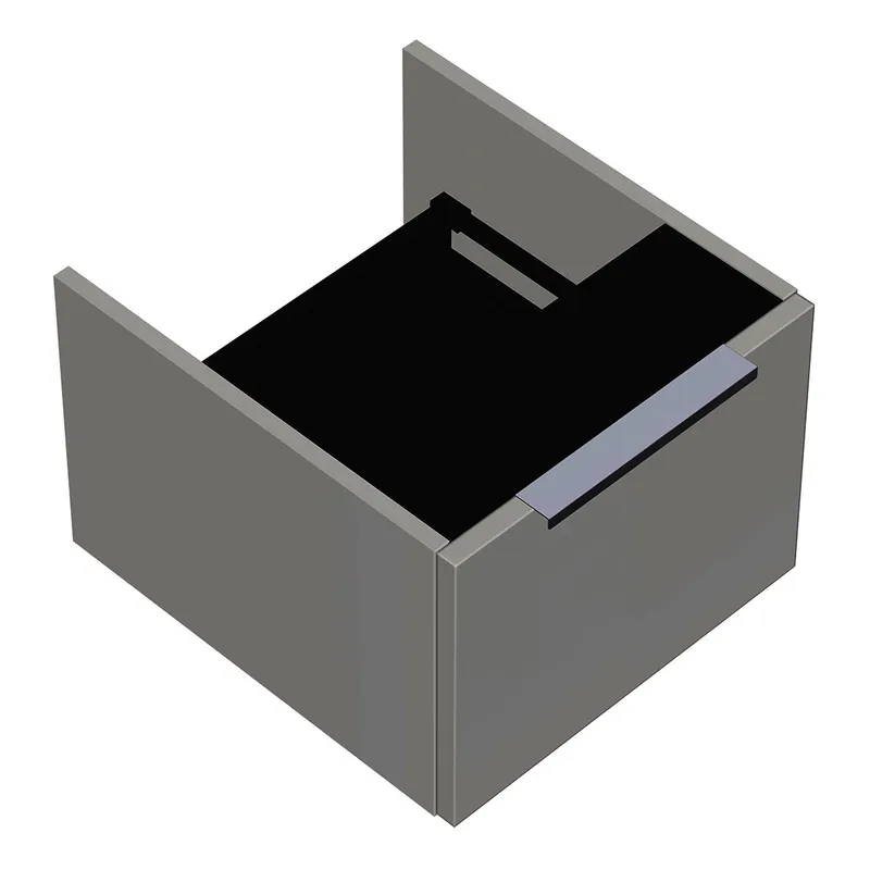 sanibel-Unterschrank 2.0 FLEX WXBI040 zu Konsole 400x300x440mm Weiß Glänzend