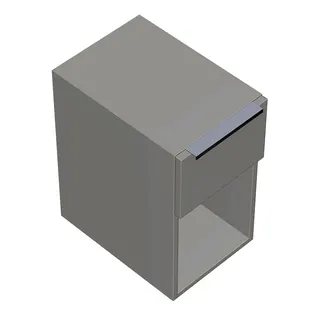 sanibel-Unterschrank 2.0 FLEX WXBJ030 zu Konsole 300x520x440mm Weiß Glänzend
