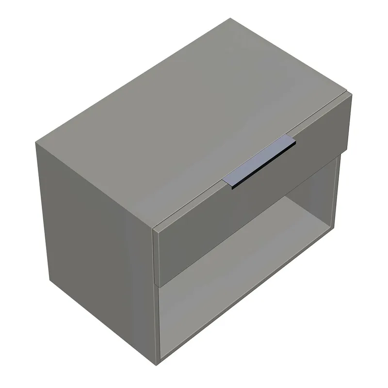 sanibel-Unterschrank 2.0 FLEX WXBJ070 zu Konsole 700x520x440mm Weiß Glänzend