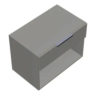 sanibel-Unterschrank 2.0 FLEX WXBJ070 zu Konsole 700x520x440mm Weiß Glänzend