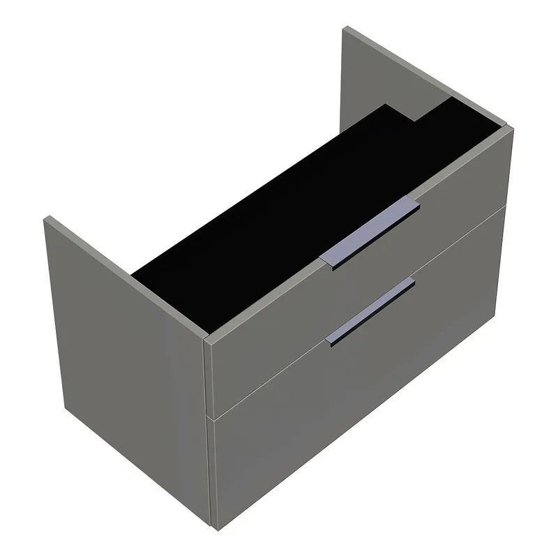sanibel-Unterschrank 2.0 FLEX WXBK080 zu Konsole 800x520x440mm Weiß Glänzend