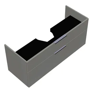 sanibel-Waschtisch-Unterschrank 2.0 FLEX WXBH120 zu Konsole 1200x520x440mm Weiß Glänzend