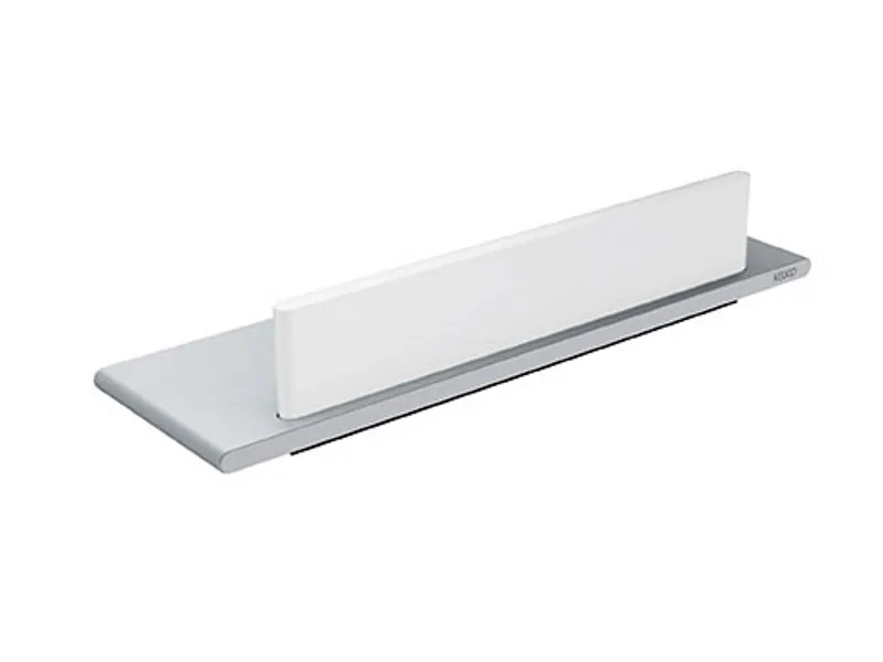 Keuco Edition 400 Duschablage, mit Glasabzieher, weiß