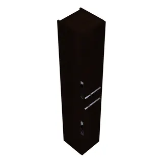 sanibel-Hochschrank 2.0 FLEX HS3037R rechts 300x1760mm Eiche Rost