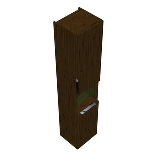 sanibel-Hochschrank 2.0 FLEX HS3542R rechts 350x1760mm Eiche Urban