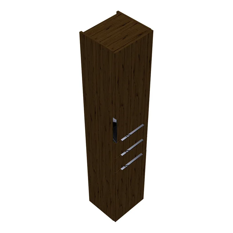 sanibel-Hochschrank 2.0 FLEX HS3549R rechts 350x1760mm Eiche Urban