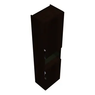 sanibel-Hochschrank 2.0 FLEX HS4532R rechts 450x1760mm Eiche Rost