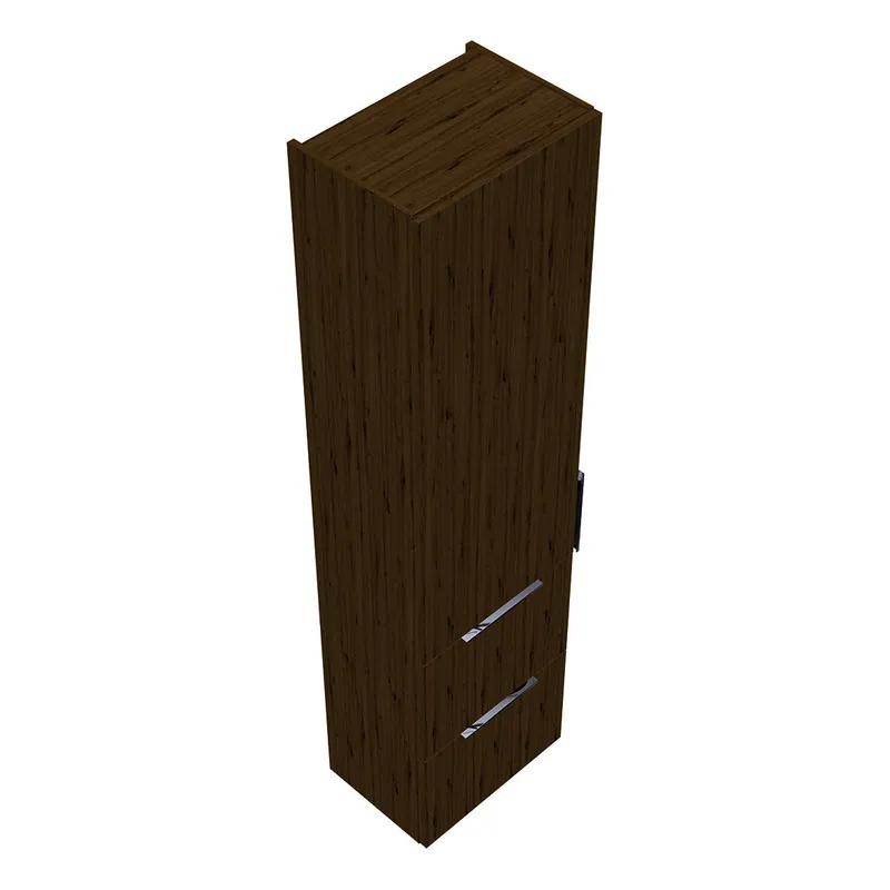 sanibel-Hochschrank 2.0 FLEX HSBC045L links 450x1760mm Eiche Urban