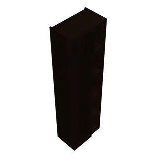 sanibel-Hochschrank 2.0 FLEX HSER050L links 500x1760mm Eiche Rost