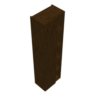 sanibel-Hochschrank 2.0 FLEX HSER050L links 500x1760mm Eiche Urban