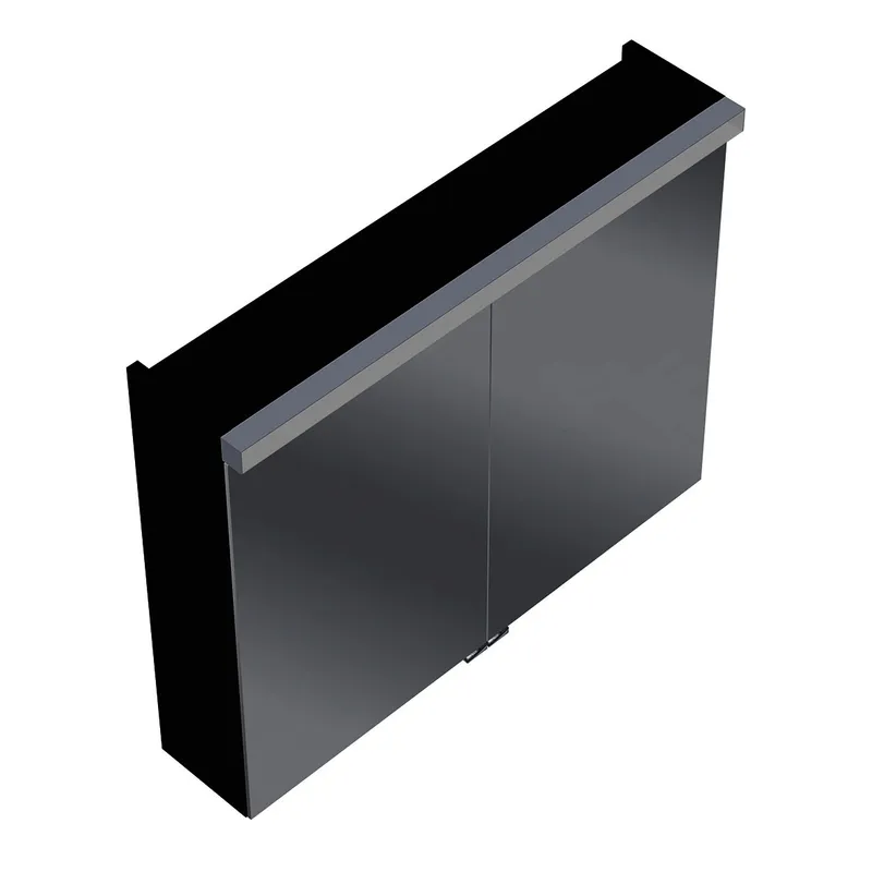 sanibel-Spiegelschrank 2.0 FLEX SPFP080 LED 800x640mmx180mm Graphit Matt
