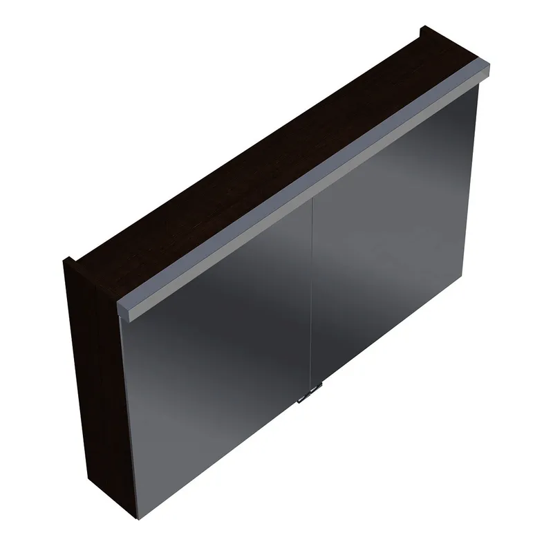 sanibel-Spiegelschrank 2.0 FLEX SPFP100 LED 1000x640mmx180mm Eiche Rost