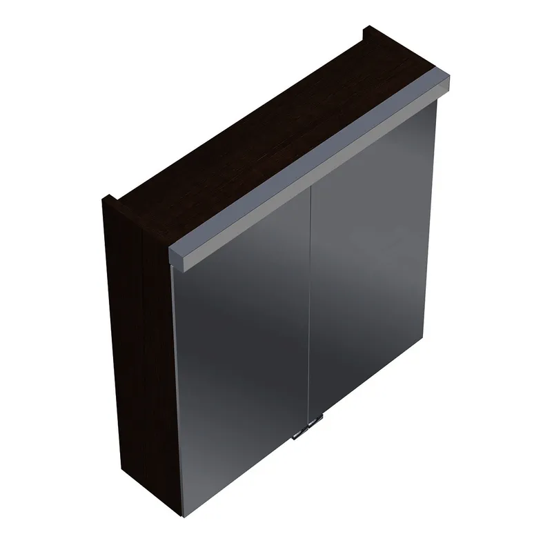 sanibel-Spiegelschrank 2.0 FLEX SPGJ060 LED-Waschtisch 600x640mmx180mm Eiche Rost