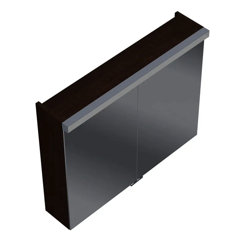 sanibel-Spiegelschrank 2.0 FLEX SPGJ080 LED-Waschtisch 800x640mmx180mm Eiche Rost