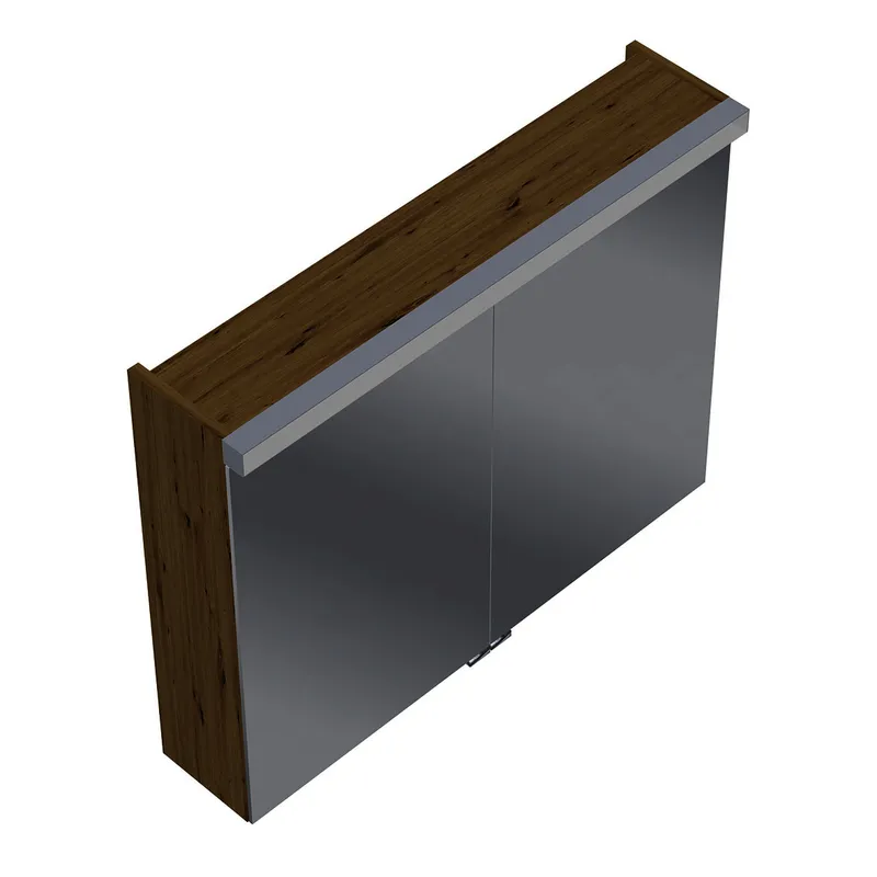 sanibel-Spiegelschrank 2.0 FLEX SPGJ080 LED-Waschtisch 800x640mmx180mm Eiche Urban