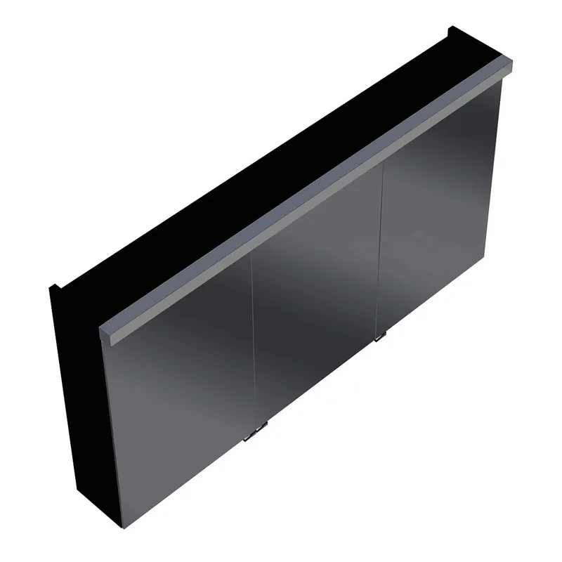 sanibel-Spiegelschrank 2.0 FLEX SPGJ120L LED-Waschtisch 1200x640mmx180mm Graphit Matt