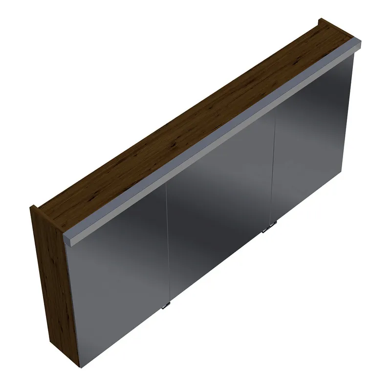 sanibel-Spiegelschrank 2.0 FLEX SPGJ130R LED-Waschtisch 1300x640mmx180mm Eiche Urban